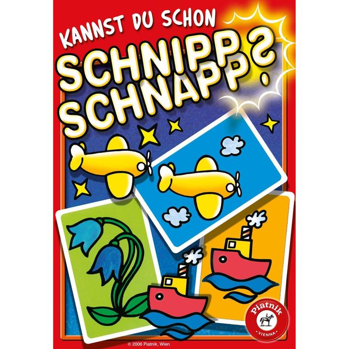 Produktbild Piatnik Kannst du schon Schnipp Schnapp? (Deutsch)