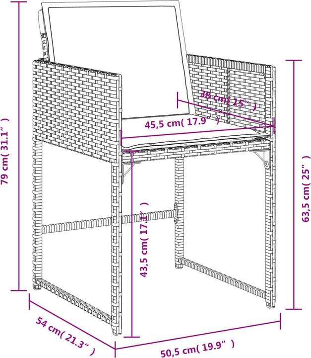 Produktbild VidaXL Hollfeld (106 cm)