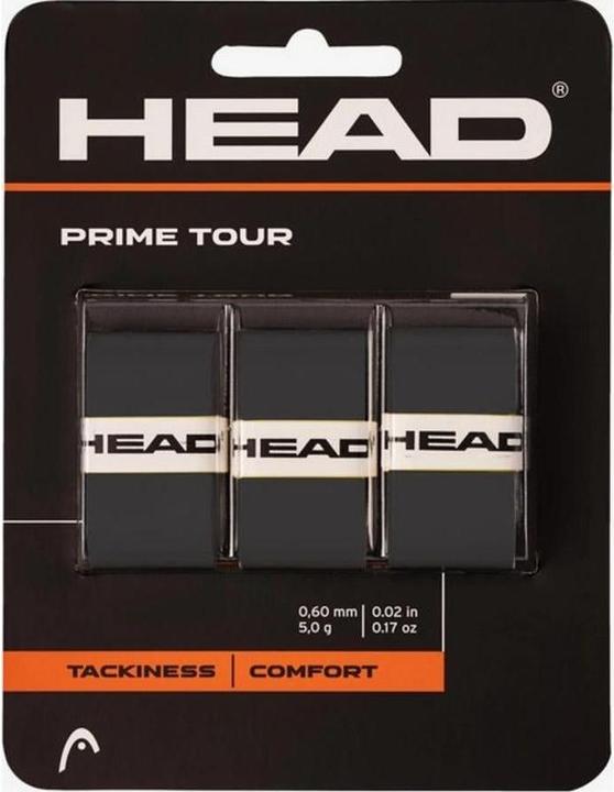Head Prime Tour Overgrip 3er Pack schwarz