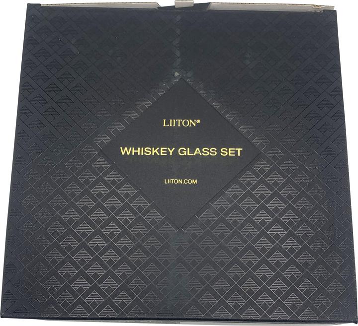 Actual product image Lite-On The Peaks Whiskeygläser 4er-Set (2.50 dl, 4 x, Whisky glass)