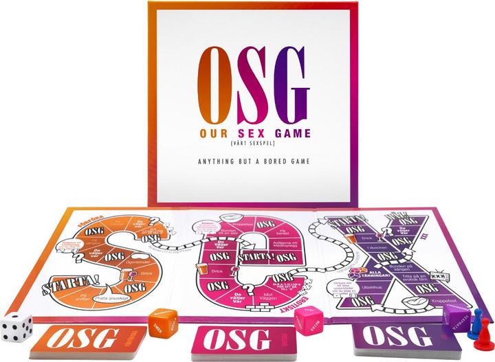 Actual product image Creative Conceptions Our Sex Game - Sexy Board Game Swedish (Board game)