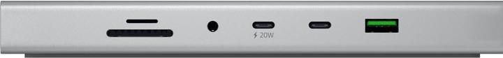 Produktbild Razer NB Acc Dock USB-C 4 Mercury (RC21-02280200-R3EK) (USB-C, 14 Ports)