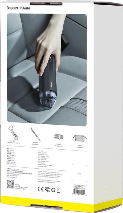 Produktbild Baseus A2 Car Vacuum Cleaner5000paBlack
