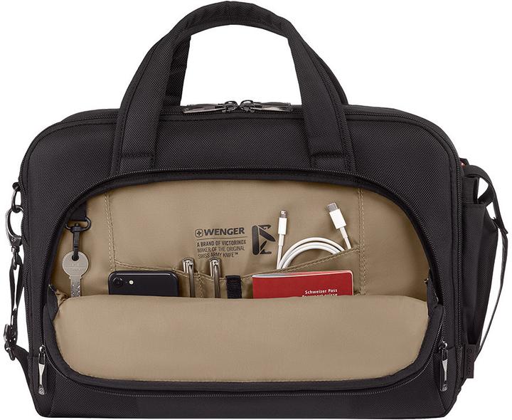 Actual product image Wenger Cosmic Brief 14 - 16" Laptop-Tasche mit Tablet-Fach - schwarz (16")