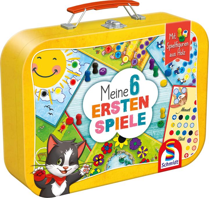 Produktbild Schmidt Spiele Meine 6 ersten Spiele (Metallkoffer) (Deutsch)