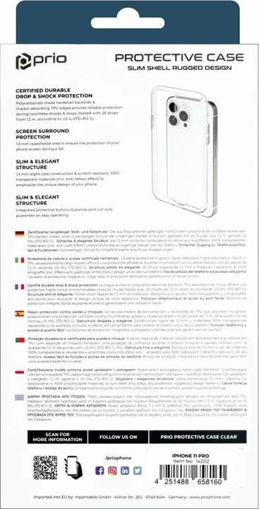 Immagine prodotto prio Custodia protettiva (Apple iPhone 11 Pro)