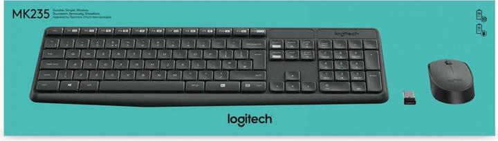 Actual product image Logitech Set MK235 (Eng. Int., Wireless)