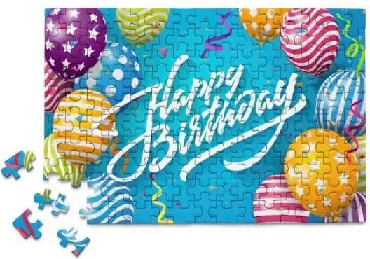 Produktbild Micro Puzzles Puzzle Happy Birthday Balloons (150 Teile)