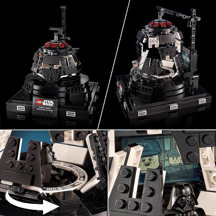 Image du produit LEGO Dark Vador - Chambre de méditation (75296, LEGO difficiles à trouver)