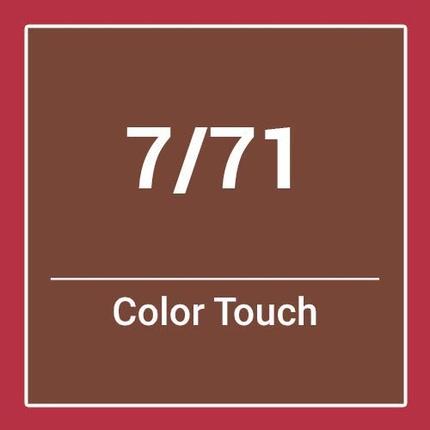 Actual product image Wella Vopsea semipermanenta Professionals Color Touch 7/71, Blond Mediu Castaniu Cenusiu, 60ml (7, 71 Medium Blonde Ash)
