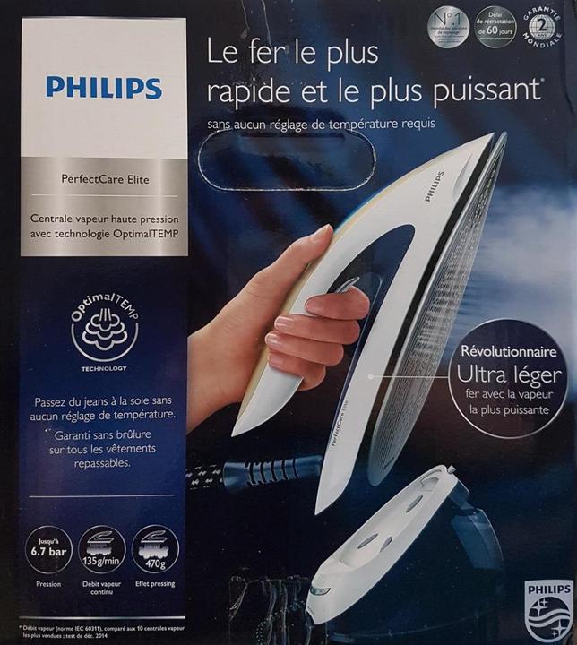 Produktbild Philips Dampfbügelstation PerfectCare Elite GC9630/20 (2400 W, 470 g/min)