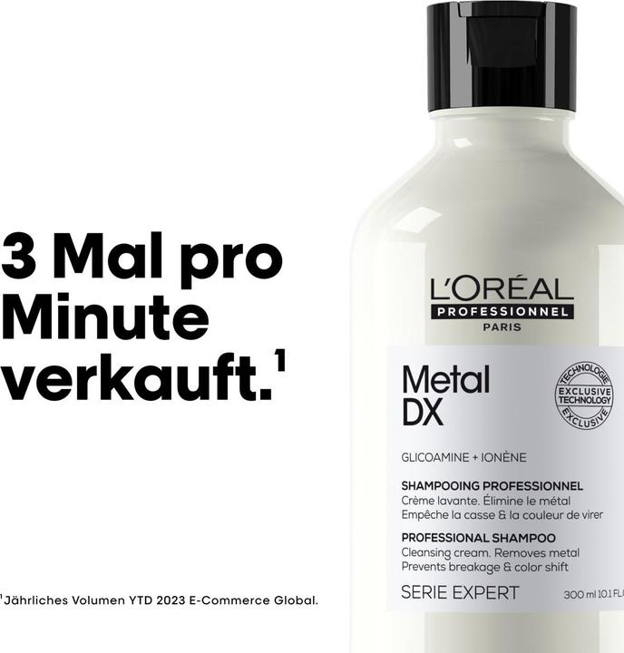 Actual product image L'Oréal Professionnel Serie Expert Metal DX (300 ml, Liquid shampoo)