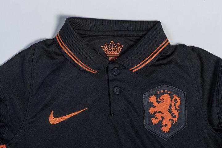 Actual product image Nike Away Jersey Knvb Holland Em 21 Kids (S)