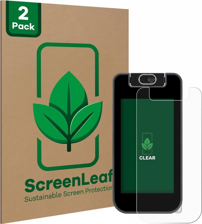 Productafbeelding ScreenLeaf Beschermfolie duurzame screenprotector screenprotector folie helder transparant (2 Stuk, VTech KidiBuzz 3)