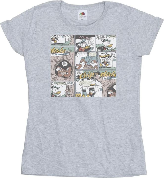 Immagine prodotto Disney Chip 'n Dale Comic Maglietta Donna (XXL)