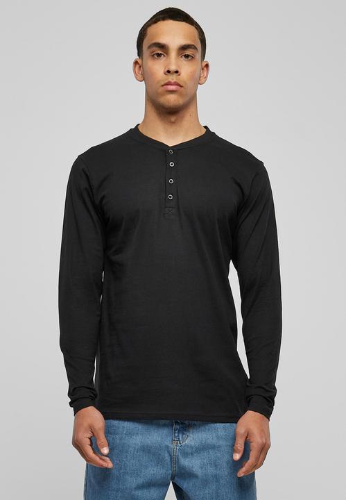 Image du produit Urban Classics Basic Henley L/S Tee (L)