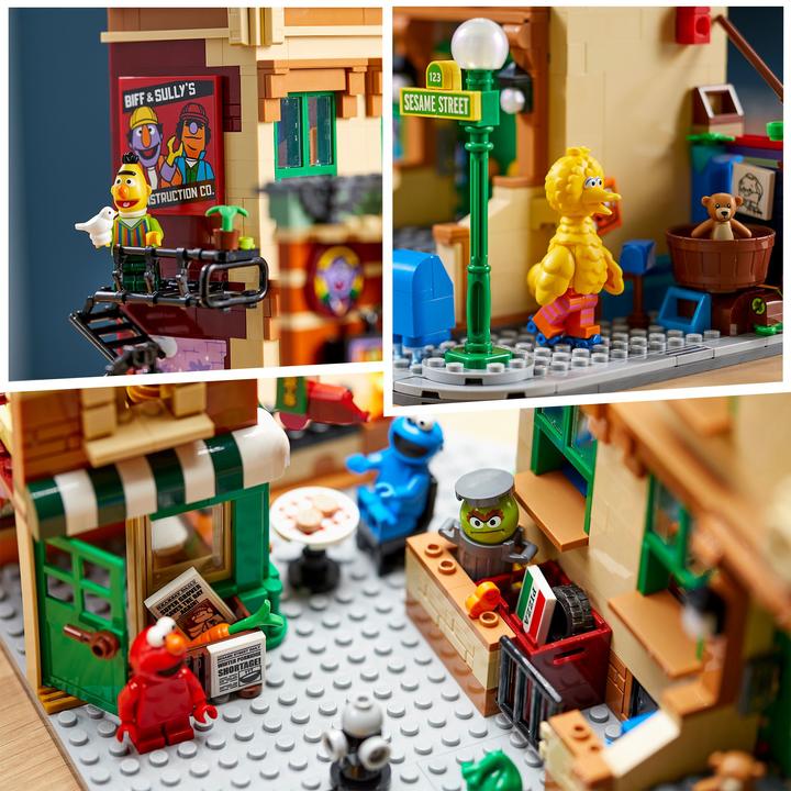 Immagine prodotto LEGO 123 Sesame Street (21324, LEGO Ideas, Set LEGO rari)