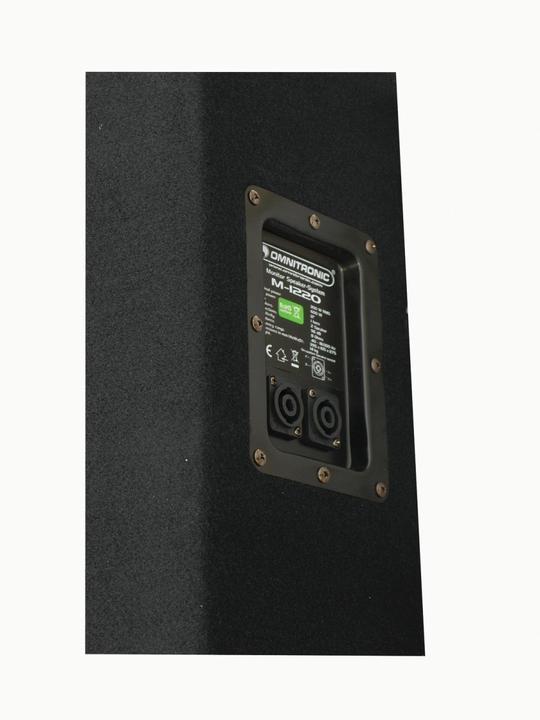 Image du produit Omnitronic M-1220 Moniteur de scène 30 cm 12 pouces 600 W pc. (Passif, 1x 600 W)