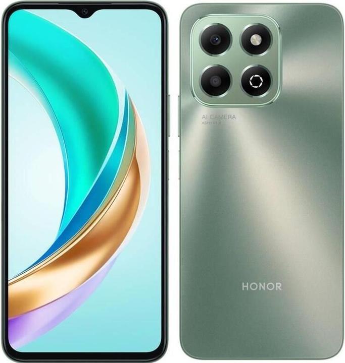 Image du produit Honor X6b (128 Go, Forest Green, 6.56", Double SIM, 50 Mpx, 4G)