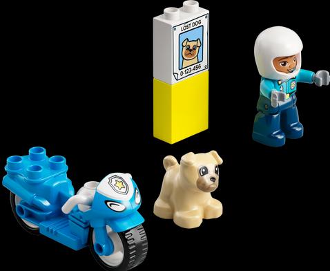 Actual product image LEGO Police motorcycle (10967)