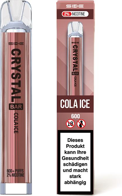 Actual product image SKE Crystal on the go Cola Ice (Cola Ice)