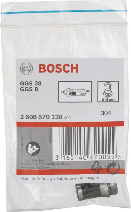Productafbeelding Bosch Professional Zubehör Spantang zonder klemmoer, 8