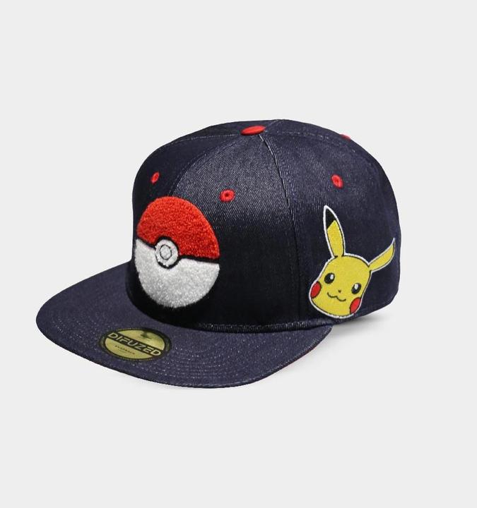 Image du produit Pokémon Casquette Denim Snapback (Taille unique)