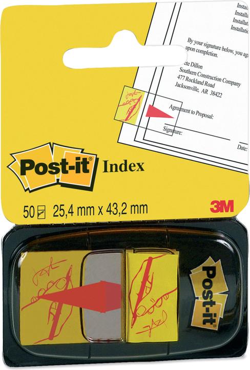 Image du produit Post-it Index Signature (25 x 43 mm)