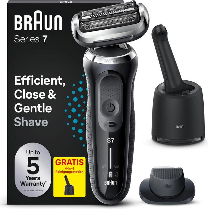 Actual product image Braun Series 7 71-N7200cc + gratis cc Elektrorasierer