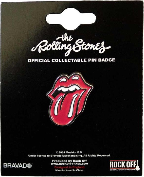 Image du produit The Rolling Stones - Badge CLASSIC TONGUE