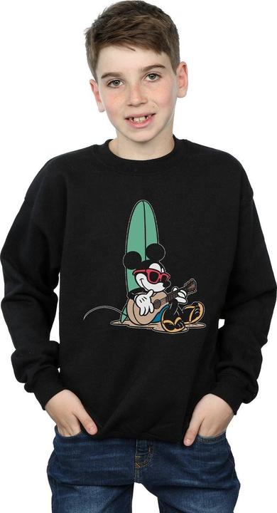 Actual product image Disney Boys Mickey Mouse Surf And Chill Sweatshirt (116)