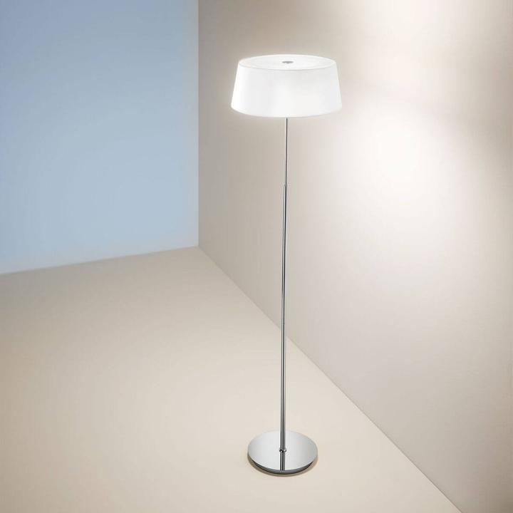 Actual product image Ideal lux HILTON Floor lamp E14 2-fold ⌀405mm White 075488 (E14)
