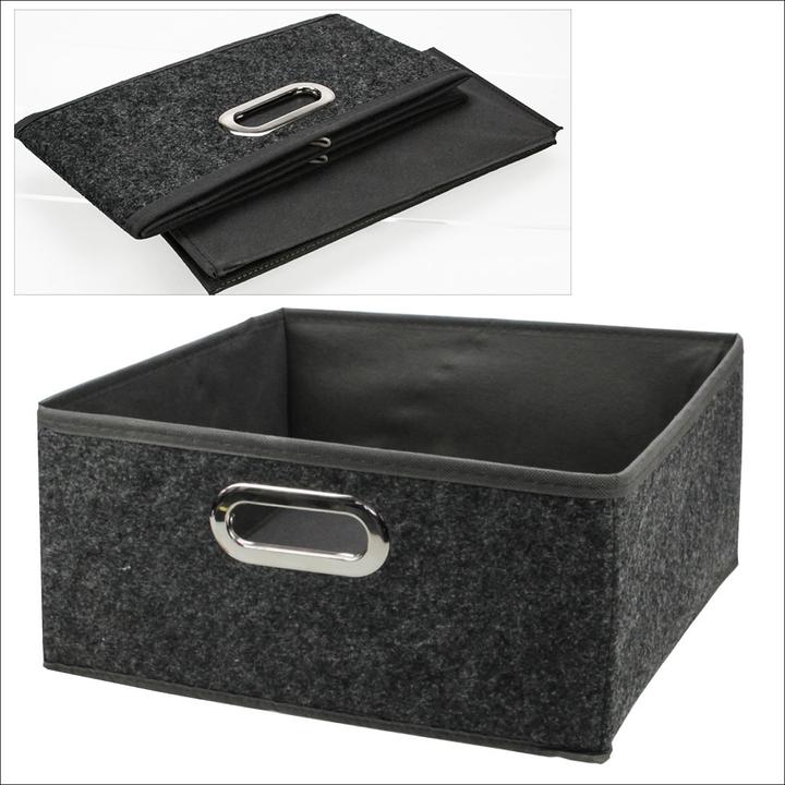 Actual product image Schwäbische Albumfabrik Storage box in felt design.39061