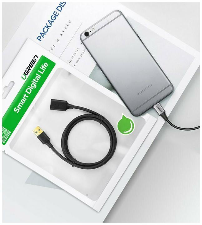 Produktbild Ugreen USB A — USB A (2 m, USB 3.0)