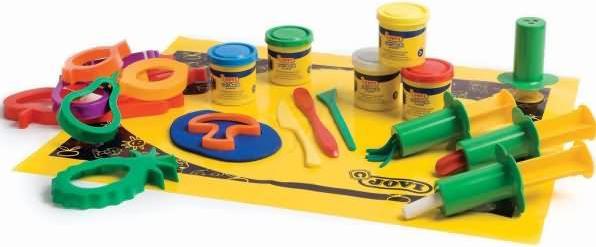 Produktbild Jovi Knetmasse Soft Dough Blandiver Obst und Gemüseförmchen + Werkzeuge