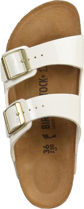 Actual product image Birkenstock Arizona Birko Flor Lacquer Narrow (37)