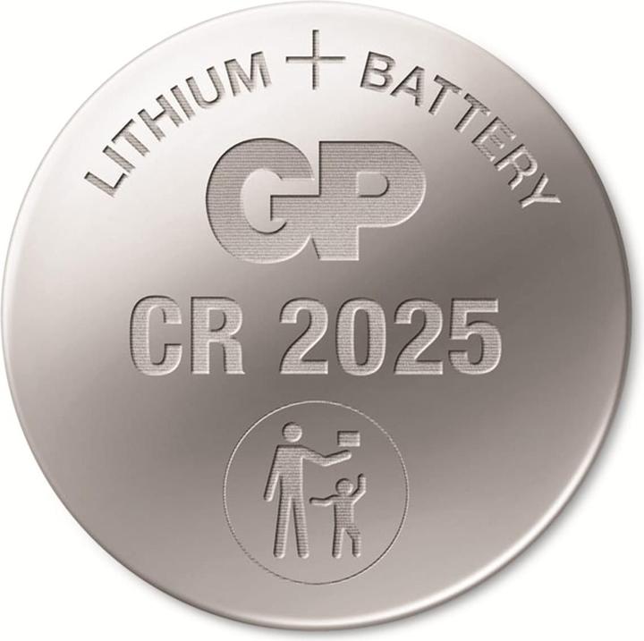 Image du produit GP Batteries Pile bouton lithium CR2025, 10 pièces (10 pcs, CR2025, 160 mAh)