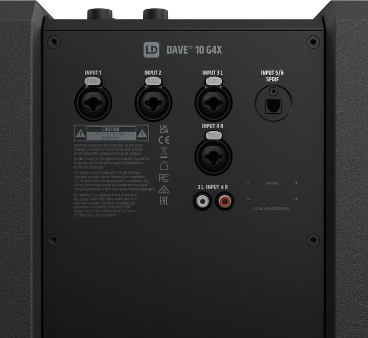 Produktbild LD Systems DAVE 10 G4X (Subwoofer aktiv, 1x  W)