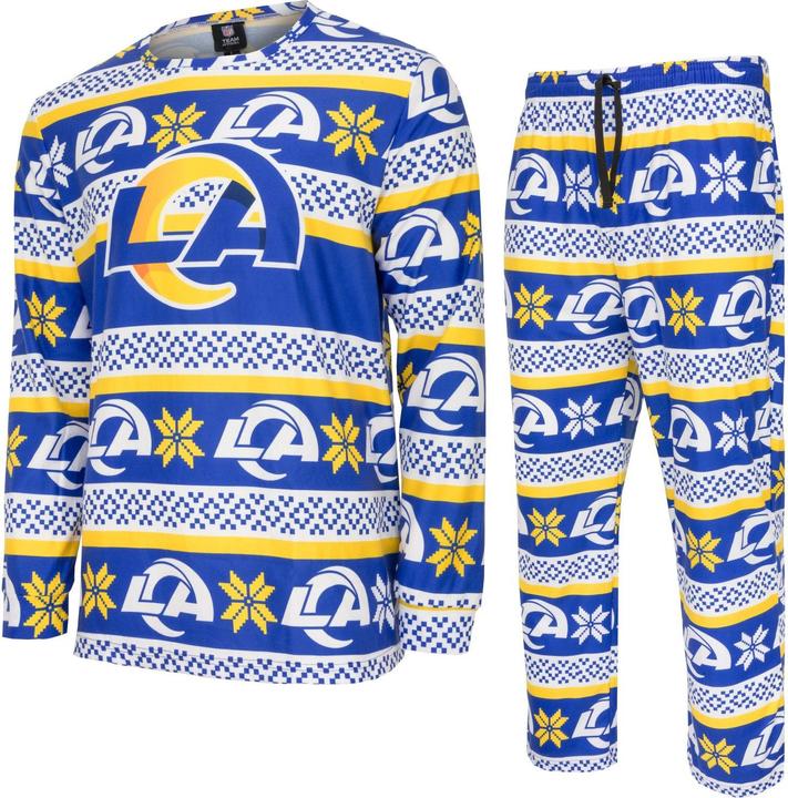 Produktbild Foco NFL Winter XMAS Pyjama Schlafanzug Los Angeles Rams - M (M)