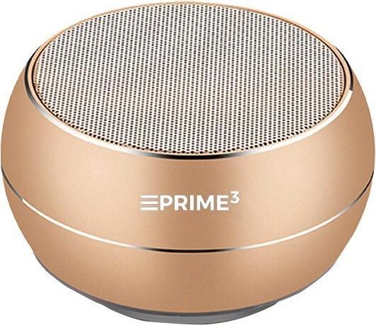 Prime3 Enceinte PRIME 3 Enceinte bluetooth SOUL ABT03GL (couleur or) (5 h, Fonctionnement sur batterie)