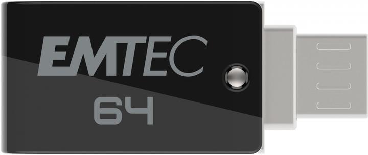 Produktbild Emtec Dual USB2.0 micro-USB T260 64GB (64 GB, Micro USB, USB-A, USB 2.0)