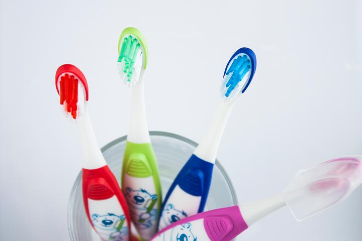 Image du produit Thienel Dental Brosse à dents enfant 0-3 ans bleu (10 pièces) (Ultra doux, 10 x)