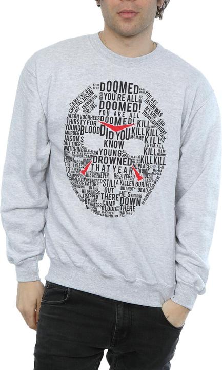 Produktbild Absolute Cult Jason Text Mask Sweatshirt (XL)