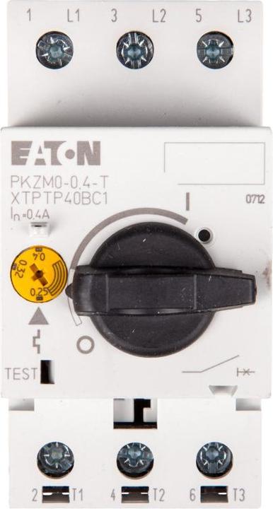 Produktbild Eaton Transformatorschutzschalter 0,4A