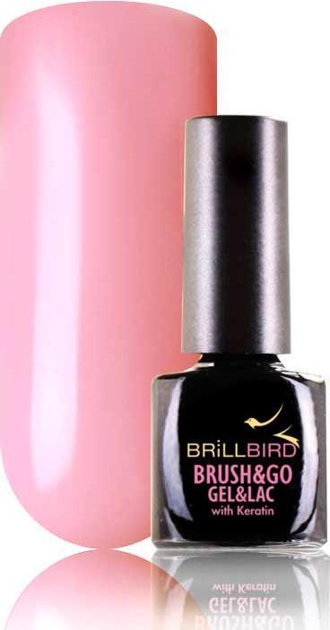 Produktbild BrillBird Brush & go Gel&lac GoGL 63 - 8ml (Gel-Effekt Nagellack)