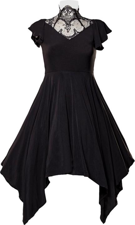Ocultica halblanges Kleid in schwarz