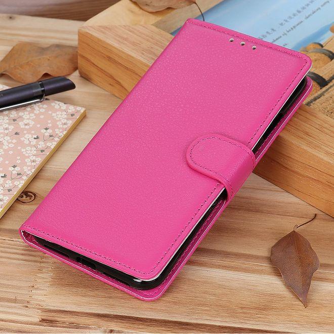 Produktbild MU Classic Litchi Leder Bookcover Series (Nokia 2.4)