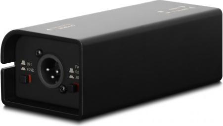 Actual product image Palmer Audio River series Wipper passieve DI box