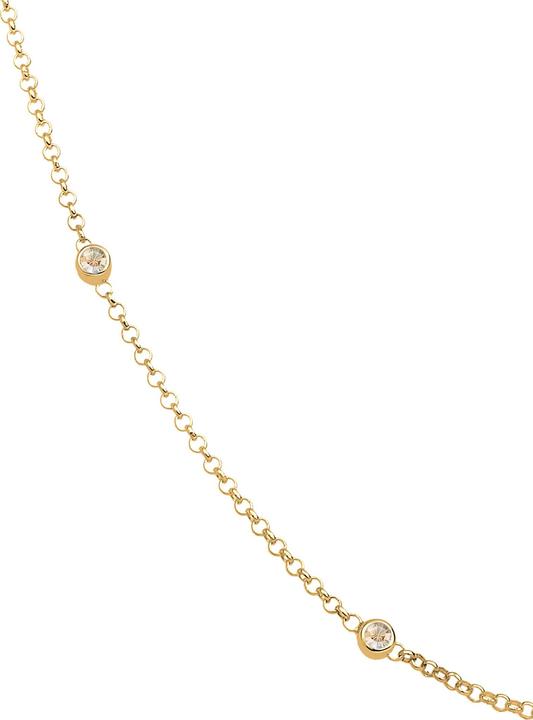 Produktbild Elli Halskette Solitär Basic Kristalle 925 Silber (925er Sterling Silber, Glaskristall)