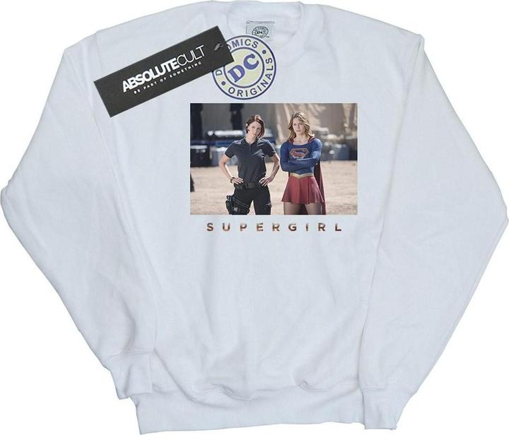 Supergirl TV Series Sisters Photograph Sweatshirt (XL)